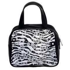 Albino Zebra Classic Handbag (two Sides) by OCDesignss