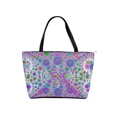 Pink Purple Abstract  Large Shoulder Bag by OCDesignss