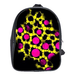 Ripped Grunge Cheetah School Bag (large) by OCDesignss