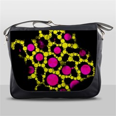 Ripped Grunge Cheetah Messenger Bag by OCDesignss