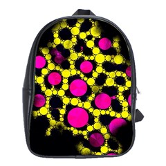 Ripped Grunge Cheetah School Bag (xl) by OCDesignss