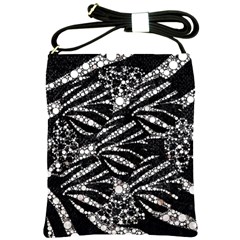 Zebra Bling  Shoulder Sling Bag by OCDesignss