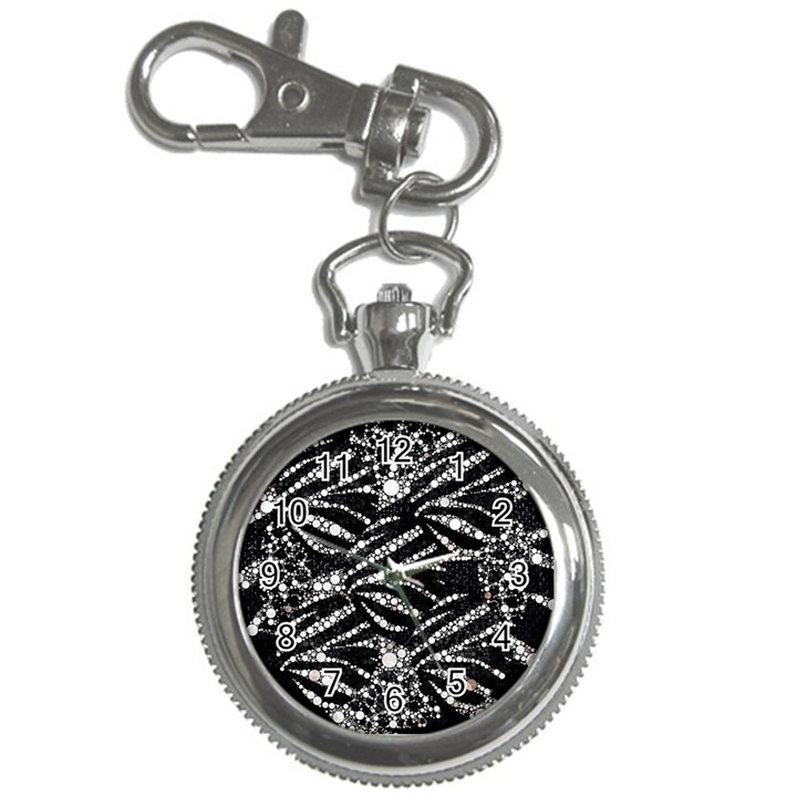 Zebra Bling  Key Chain Watch