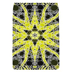 Bright Yellow Black  Removable Flap Cover (small) by OCDesignss