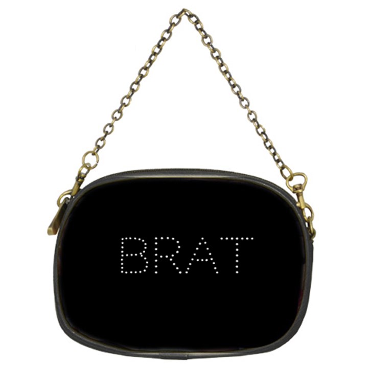 Brat Bling Chain Purse (Two Sided) 