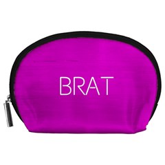 Brat Pink Accessory Pouch (Large)