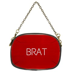 Brat Red Chain Purse (two Sided)  by OCDesignss