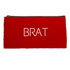 Brat Red Pencil Case by OCDesignss