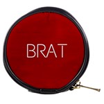 Brat Red Mini Makeup Case Front