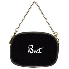 Brat Blk Chain Purse (two Sided)  by OCDesignss