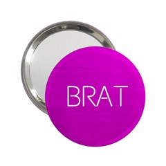 Brat Pink Handbag Mirror (2.25 )