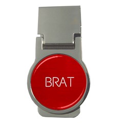 Brat Red Money Clip (round) by OCDesignss