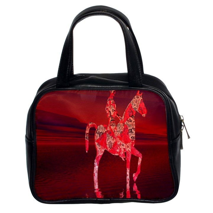 Riding At Dusk Classic Handbag (Two Sides)