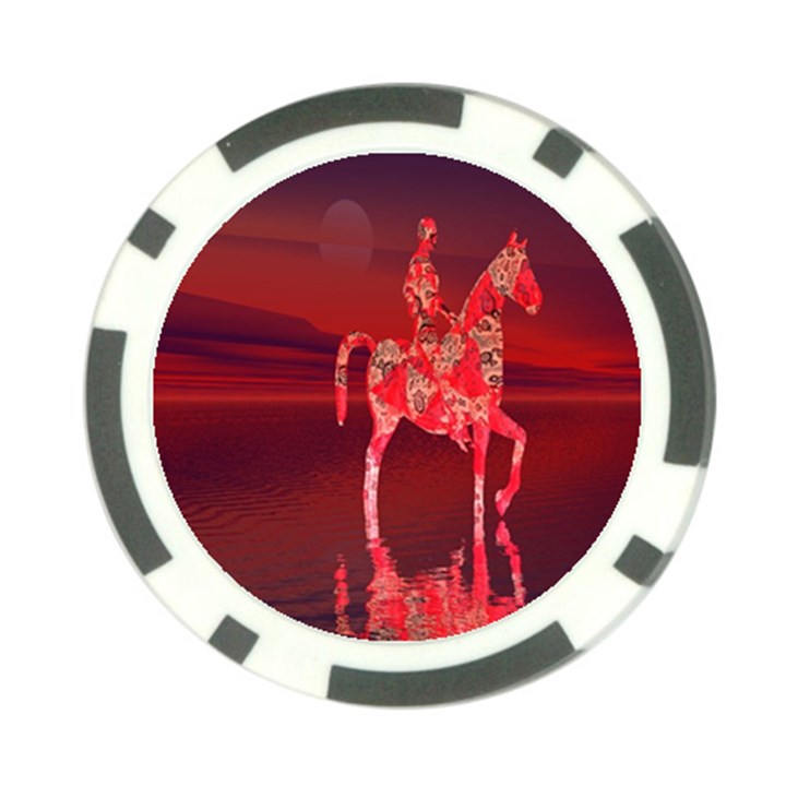 Riding At Dusk Poker Chip (10 Pack)