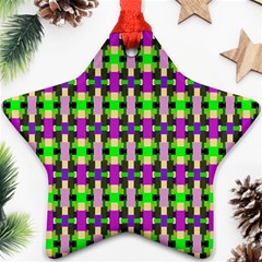 Pattern Star Ornament