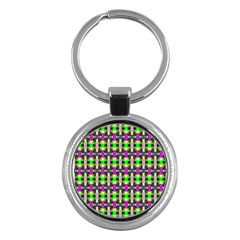 Pattern Key Chain (round) by Siebenhuehner