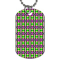 Pattern Dog Tag (two-sided)  by Siebenhuehner