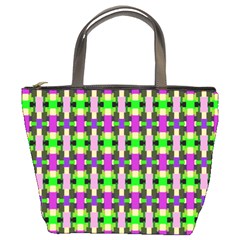 Pattern Bucket Handbag by Siebenhuehner