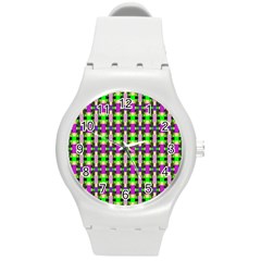 Pattern Plastic Sport Watch (medium) by Siebenhuehner