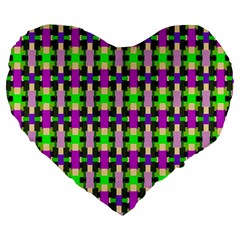 Pattern 19  Premium Heart Shape Cushion by Siebenhuehner