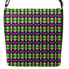 Pattern Flap Closure Messenger Bag (small) by Siebenhuehner