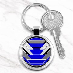 Pattern Key Chain (round) by Siebenhuehner