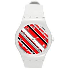 Pattern Plastic Sport Watch (medium) by Siebenhuehner