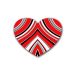 Pattern Drink Coasters (Heart) Front