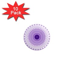 Mandala 1  Mini Button Magnet (10 Pack)