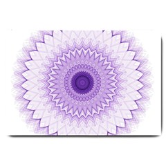 Mandala Large Door Mat by Siebenhuehner