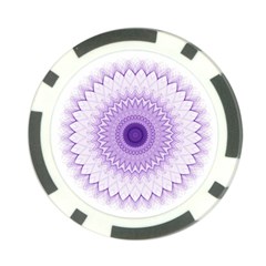 Mandala Poker Chip by Siebenhuehner