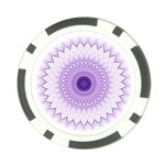 Mandala Poker Chip Front