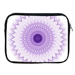 Mandala Apple Ipad Zippered Sleeve by Siebenhuehner