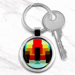 Pattern Key Chain (round) by Siebenhuehner