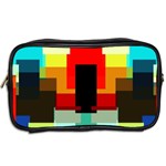 Pattern Travel Toiletry Bag (Two Sides) Back