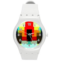 Pattern Plastic Sport Watch (medium) by Siebenhuehner