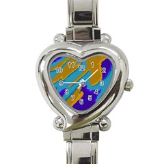 Pattern Heart Italian Charm Watch  by Siebenhuehner