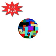 Pattern 1  Mini Button (100 Pack) by Siebenhuehner