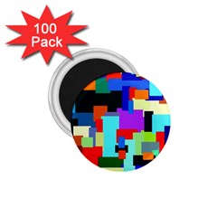 Pattern 1 75  Button Magnet (100 Pack) by Siebenhuehner