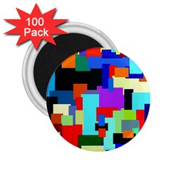 Pattern 2 25  Button Magnet (100 Pack) by Siebenhuehner