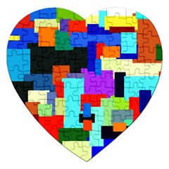 Pattern Jigsaw Puzzle (heart) by Siebenhuehner