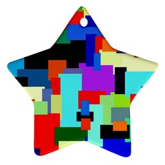 Pattern Star Ornament (two Sides) by Siebenhuehner