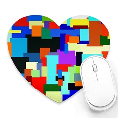 Pattern Mouse Pad (heart) by Siebenhuehner