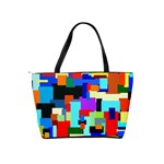 Pattern Large Shoulder Bag Back