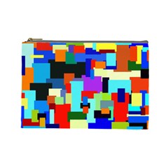 Pattern Cosmetic Bag (large) by Siebenhuehner