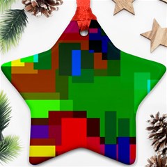 Pattern Star Ornament