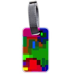 Pattern Luggage Tag (two Sides) by Siebenhuehner