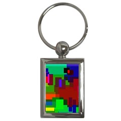 Pattern Key Chain (rectangle) by Siebenhuehner