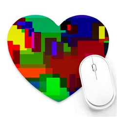 Pattern Mouse Pad (heart) by Siebenhuehner