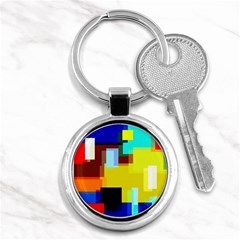 Pattern Key Chain (round) by Siebenhuehner